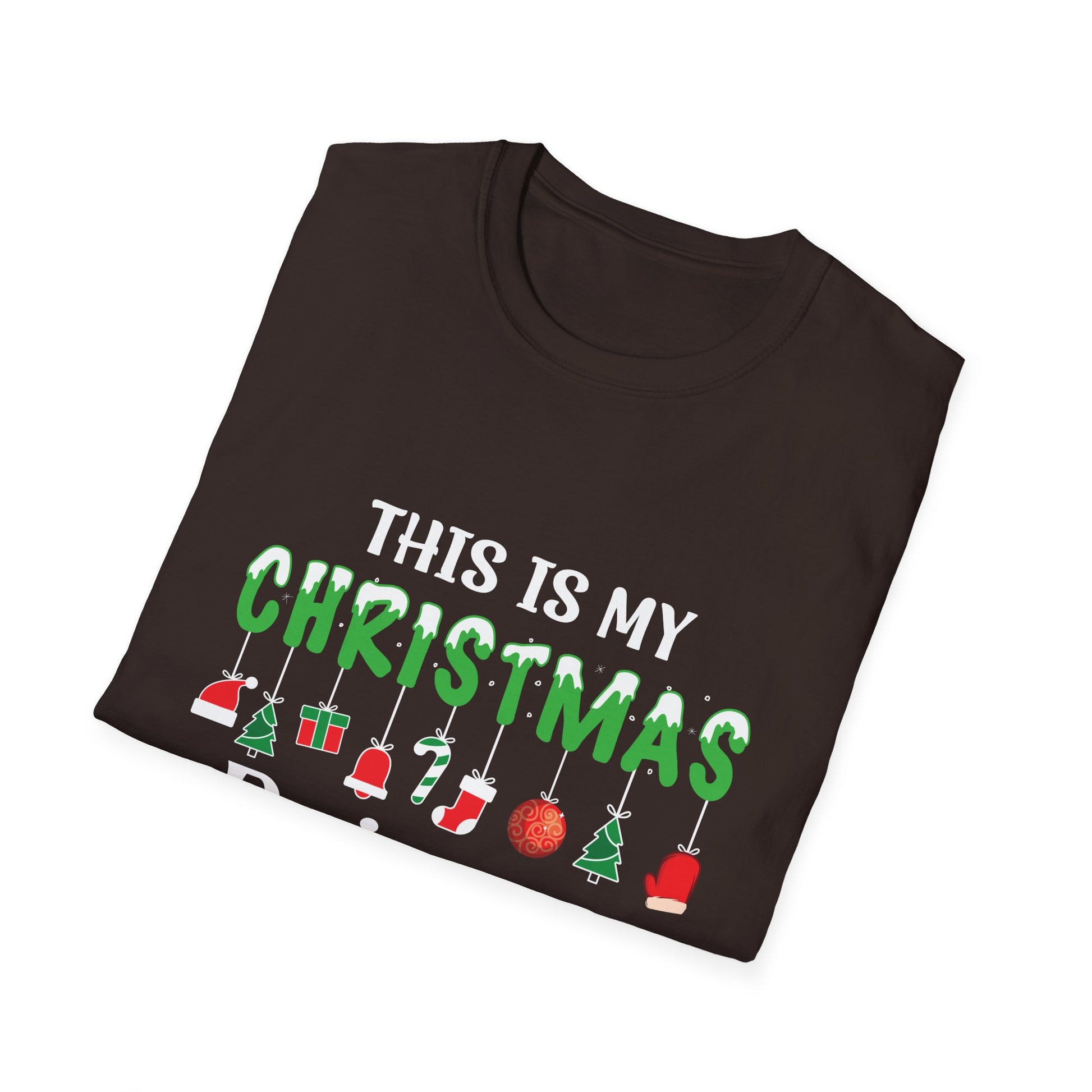 Christmas Pajama Shirt T‑Shirt — "This Is My Christmas Pajama Shirt" Holiday Tee