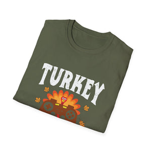 Turkey and Video Games T-Shirt — Funny Thanksgiving Gamer Tee