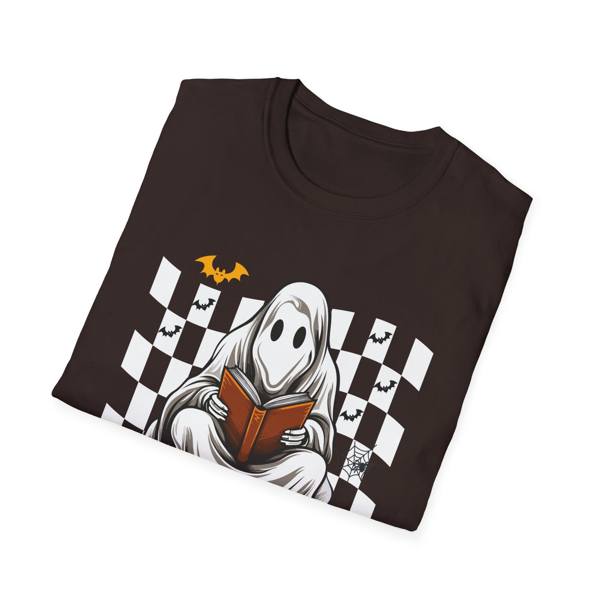 Halloween Costume spooky Books funny Ghost Lover Halloween Tee Unisex Softstyle T-Shirt