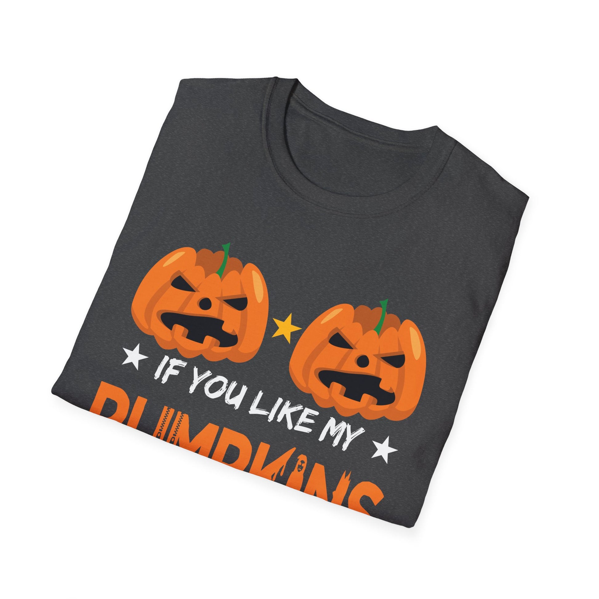 Pumpkin Pie Halloween T-Shirt — "If You Like My Pumpkins You Should See My Pie"
