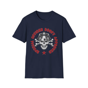 Officer Doofy Approved Skull T-Shirt — Police Humor Graphic Tee