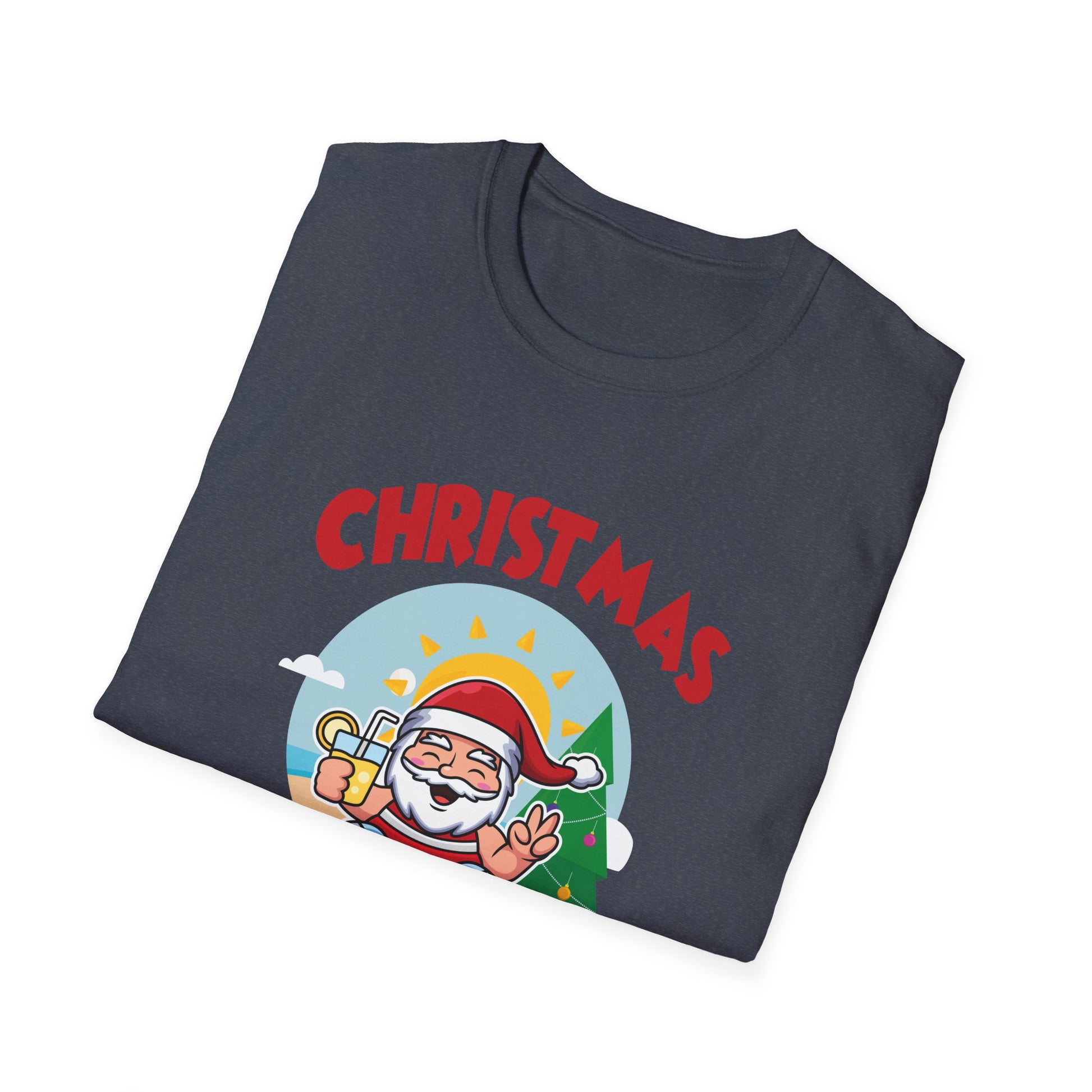 Christmas in July funny santa xmas for Sommer Christmas Unisex T-Shirt