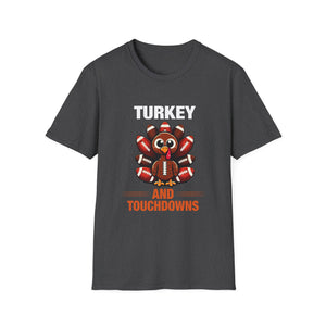 Turkey and Touchdowns T-Shirt