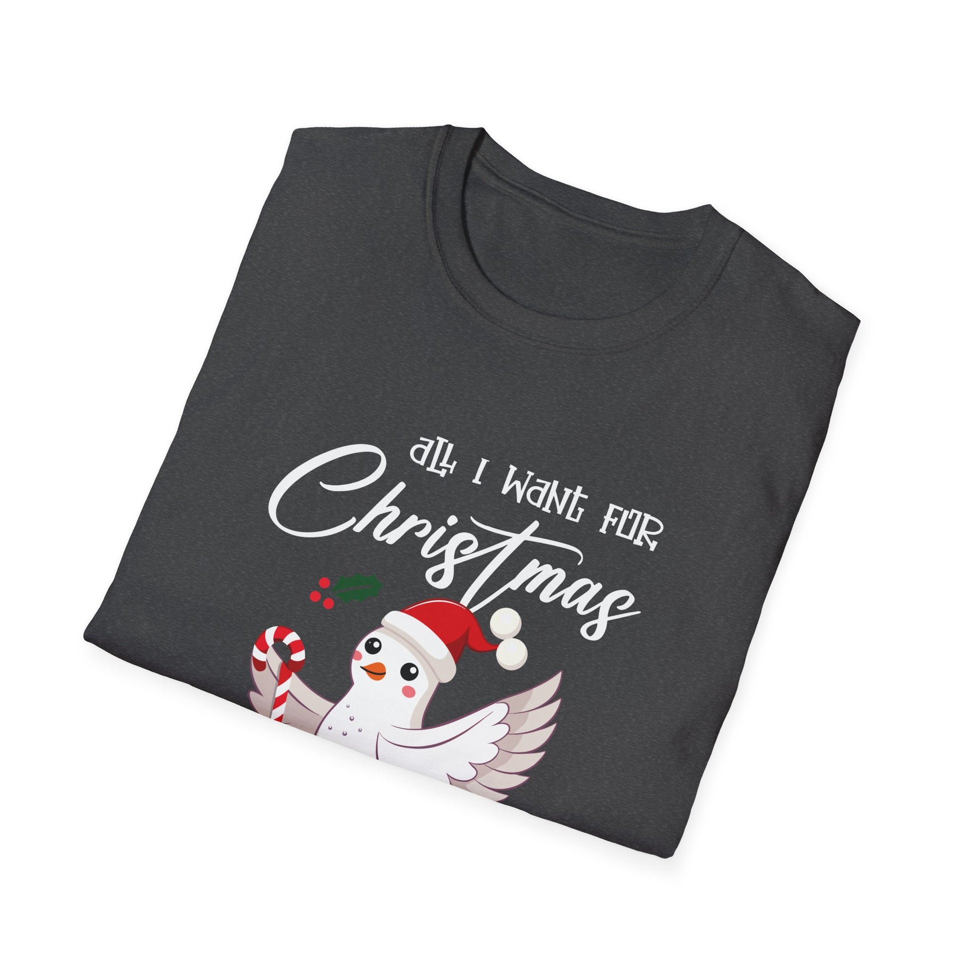 Christmas Is Better With A Pigeon Ugly Christmas Sweater Unisex T-Shirt