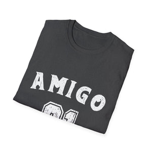 Amigo 01 Tee – Vintage Friend Number Football Shirt
