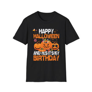 Halloween Birthday T-Shirt — 