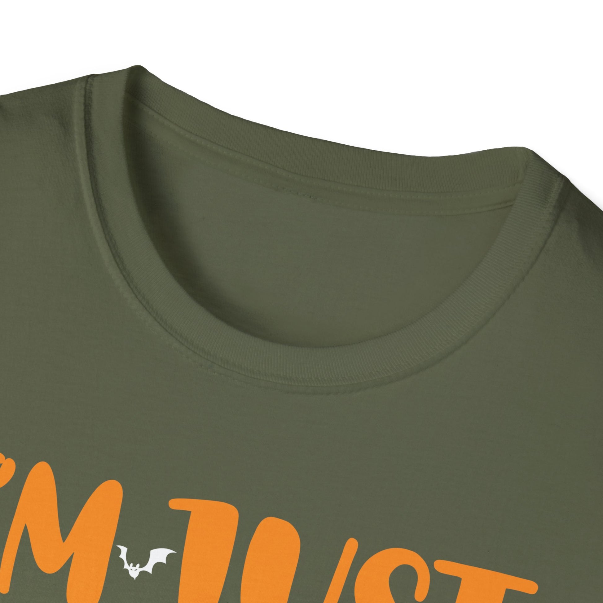 Funny Halloween Costume I'm Just Here for The Boos T-Shirt Unisex Softstyle T-Shirt