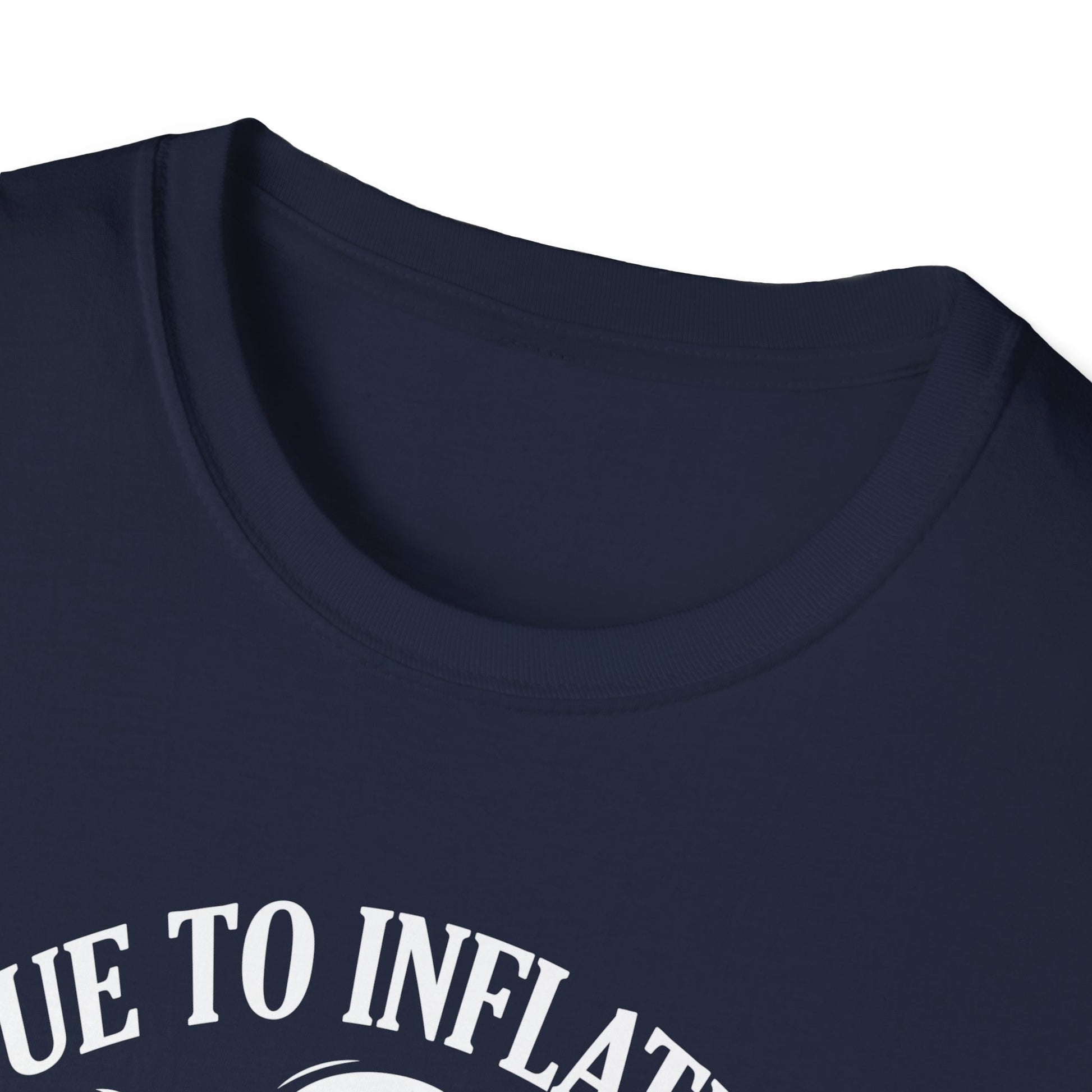 Due To Inflation This Is My Halloween Costume Cute Halloween TeeUnisex Softstyle T-Shirt