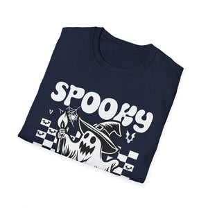 Spooky Counselor T‑Shirt — Halloween Ghost School Counselor Tee