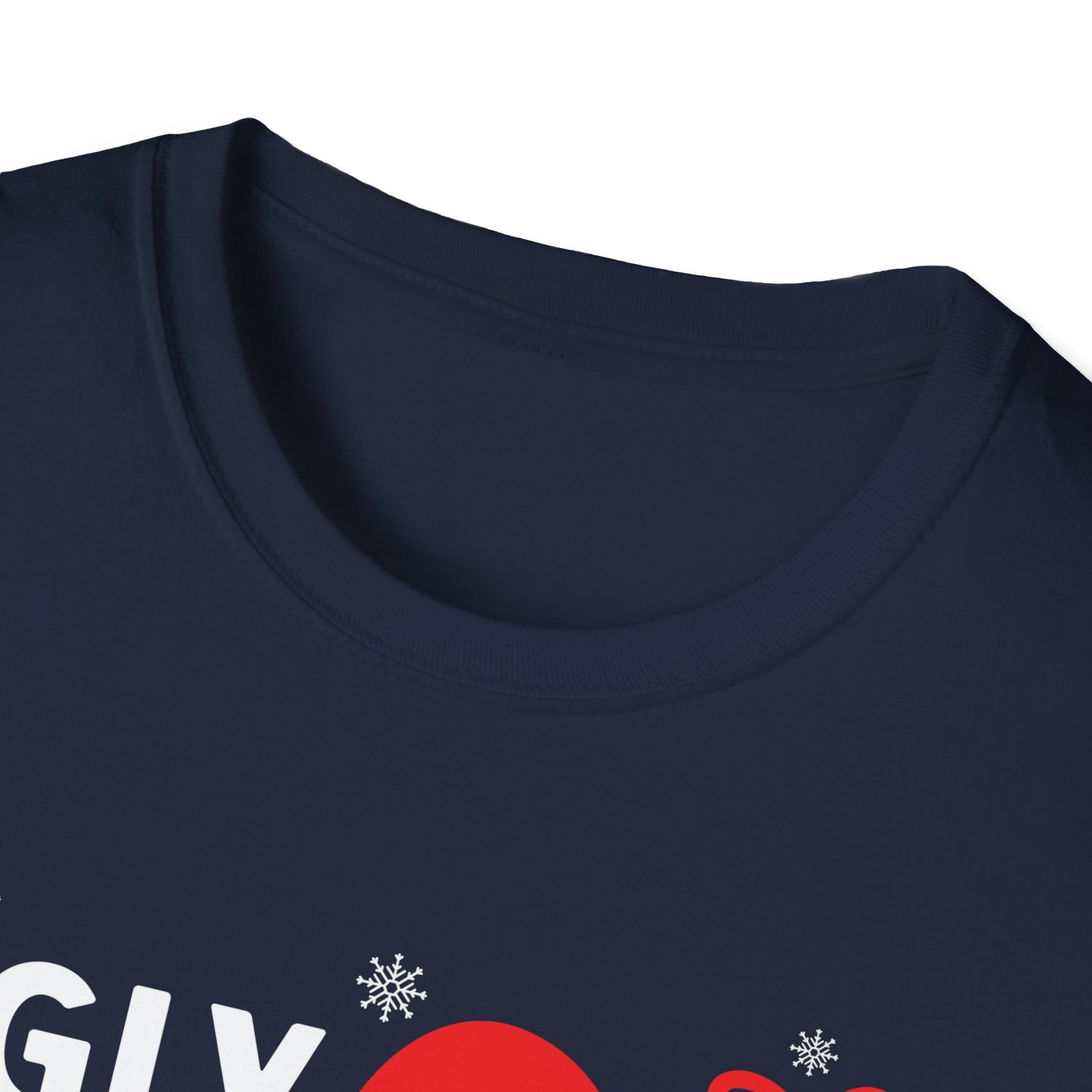 Funny Christmas T-Shirt - "Ugly Christmas Sweaters Are Hot and Overrated" Holiday Tee