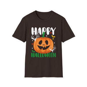 Cute Halloween Kids - Halloween Pumpkin - Happy Halloween TeeUnisex Softstyle T-Shirt