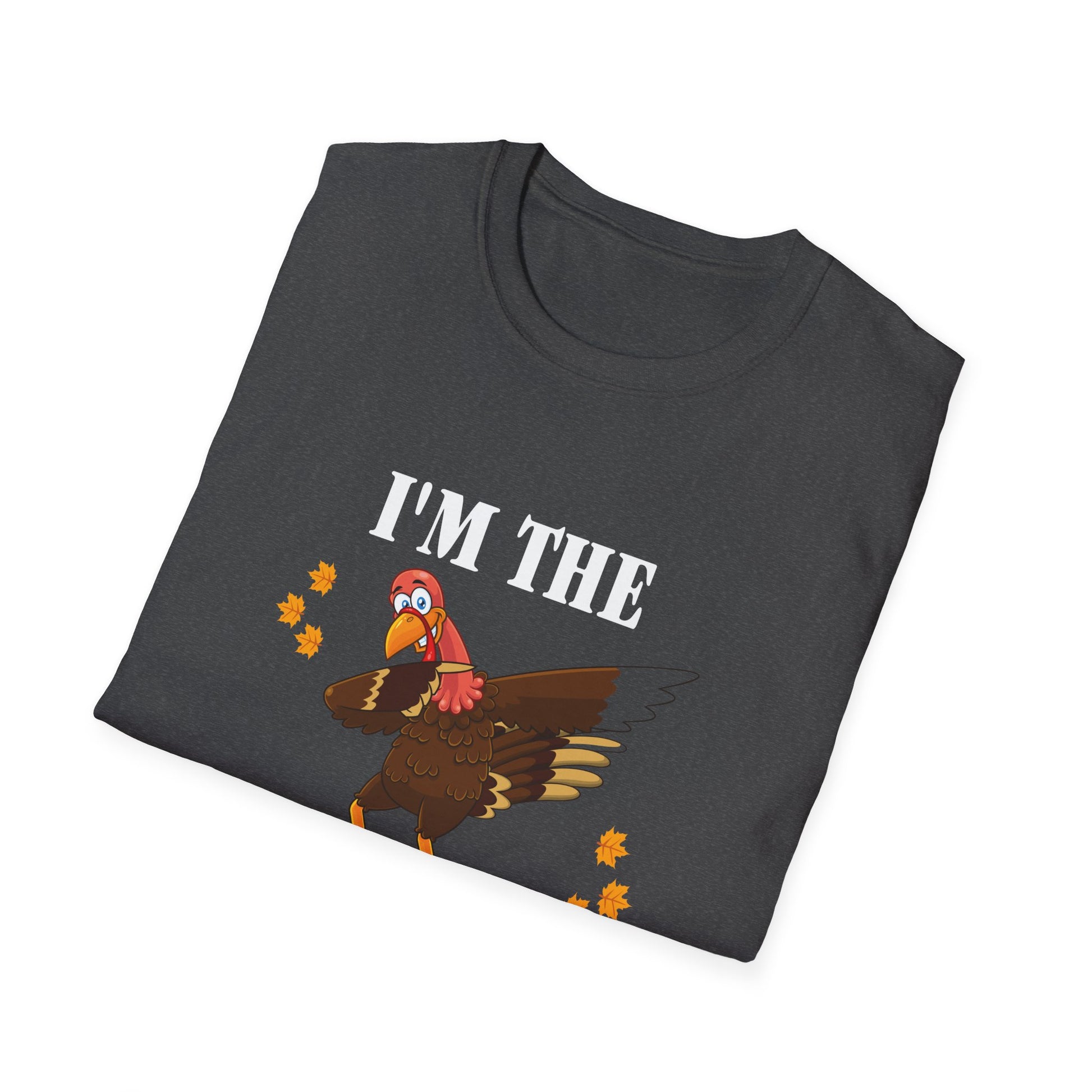 I'm the Running Turkey T-Shirt - Unisex Softstyle Thanksgiving Tee