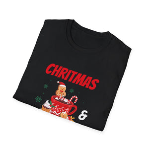 Christmas And Coffee Gingerbread Christmas Unisex T-Shirt