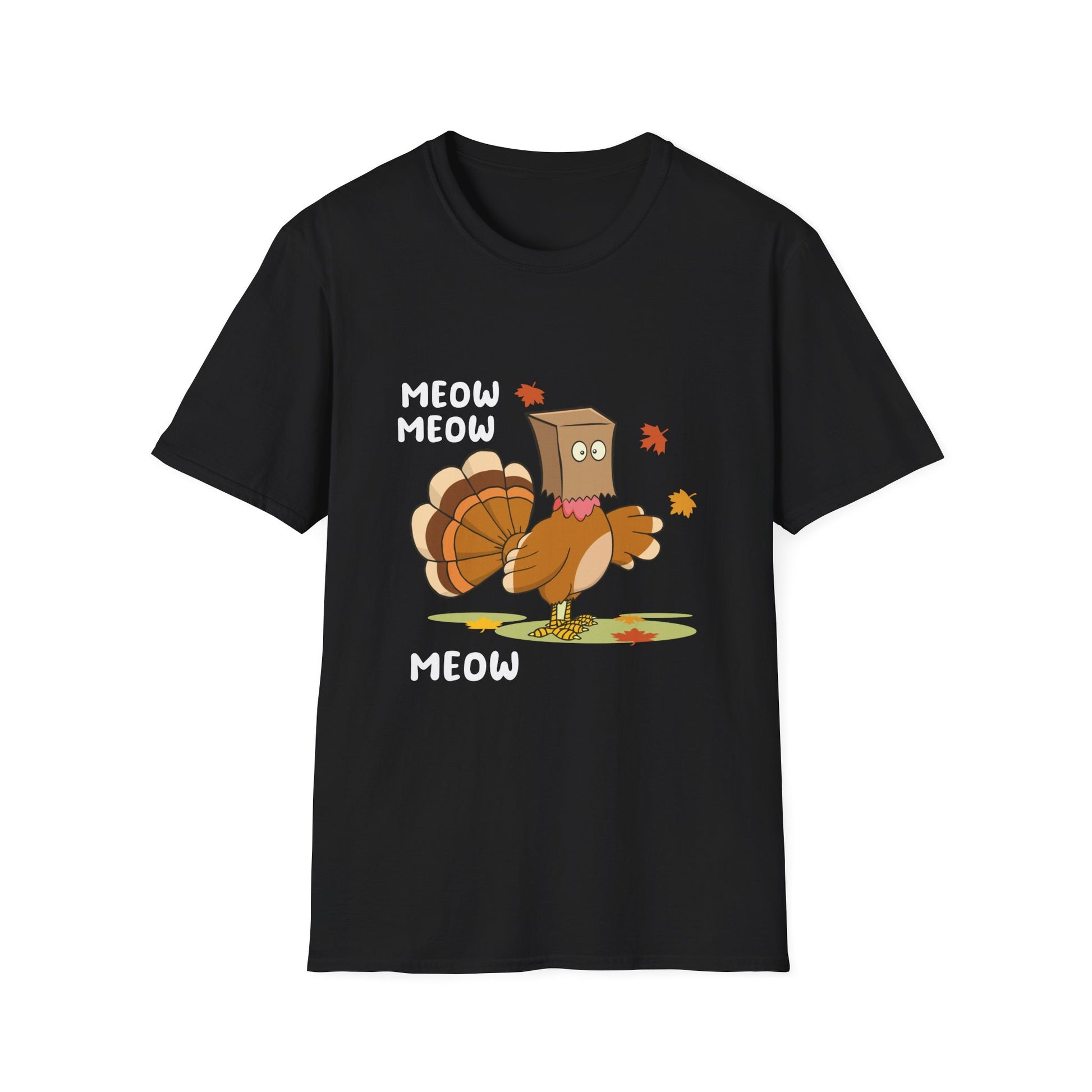 Turkey Cat "Meow Meow Meow" T-Shirt