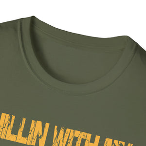 Chillin' With My Zombies T-Shirt — Funny Halloween Zombie Graphic Tee