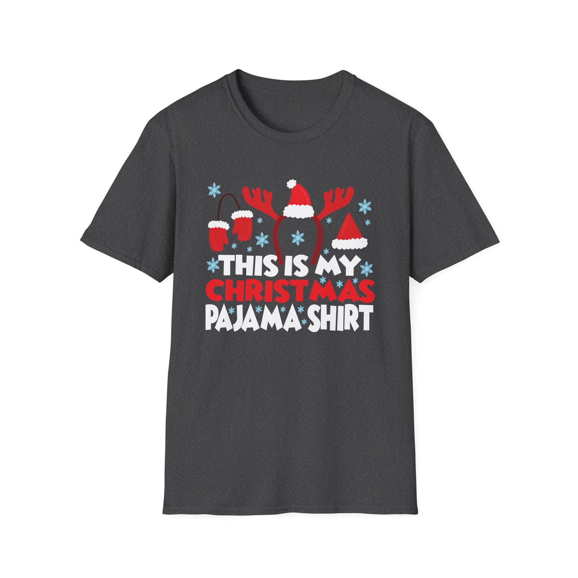 Christmas Pajama Shirt T-Shirt — "This Is My Christmas Pajama Shirt" Holiday Tee
