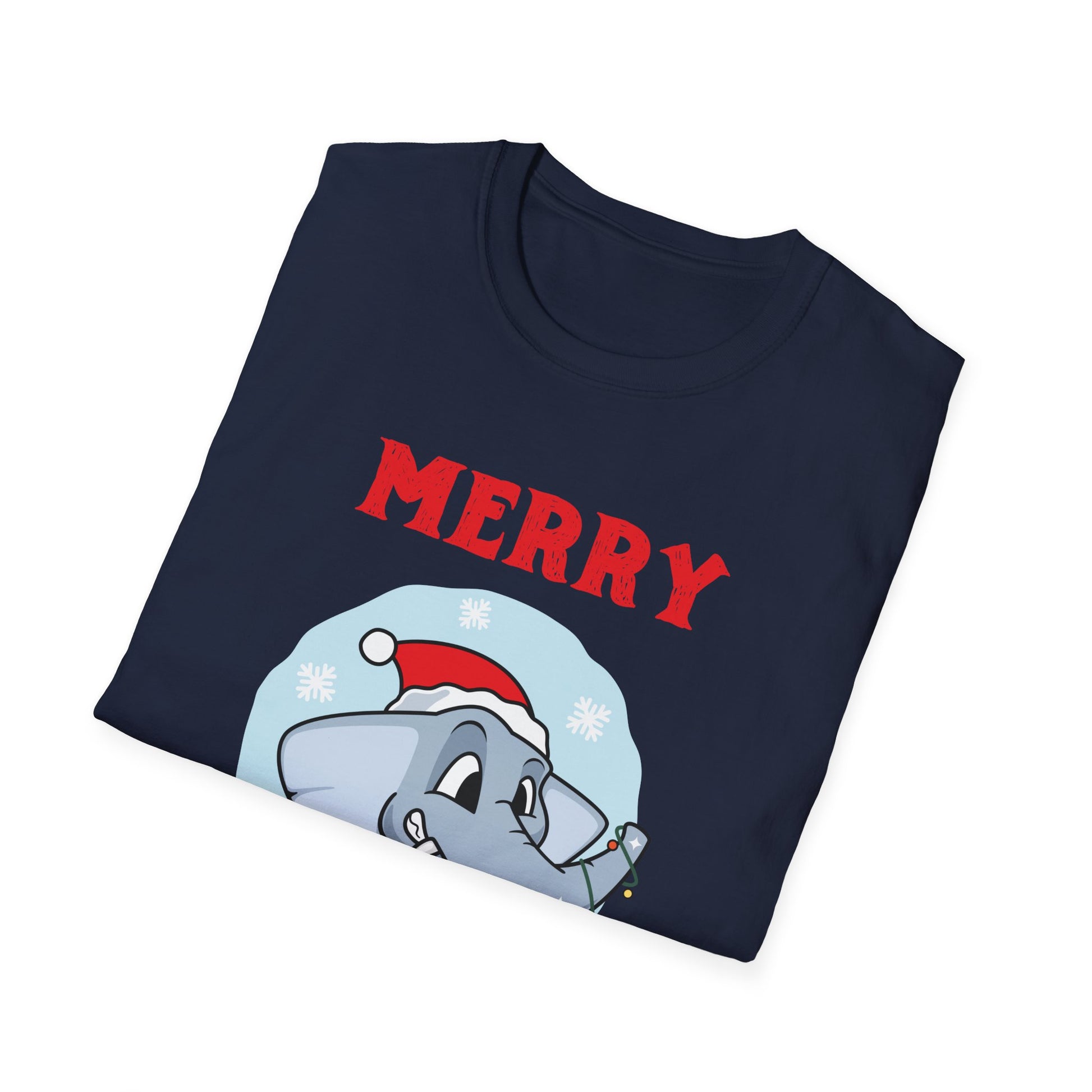 Christmas Elephant  Sweet Christmas Animals Unisex T-Shirt