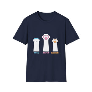 Cat Paws Rock Paper Scissors T-Shirt