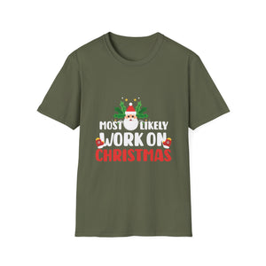 Christmas Workaholic T-Shirt — 