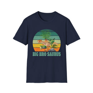 Big Bro Saurus Dinosaur T-Shirt — Retro Vintage Brother Tee