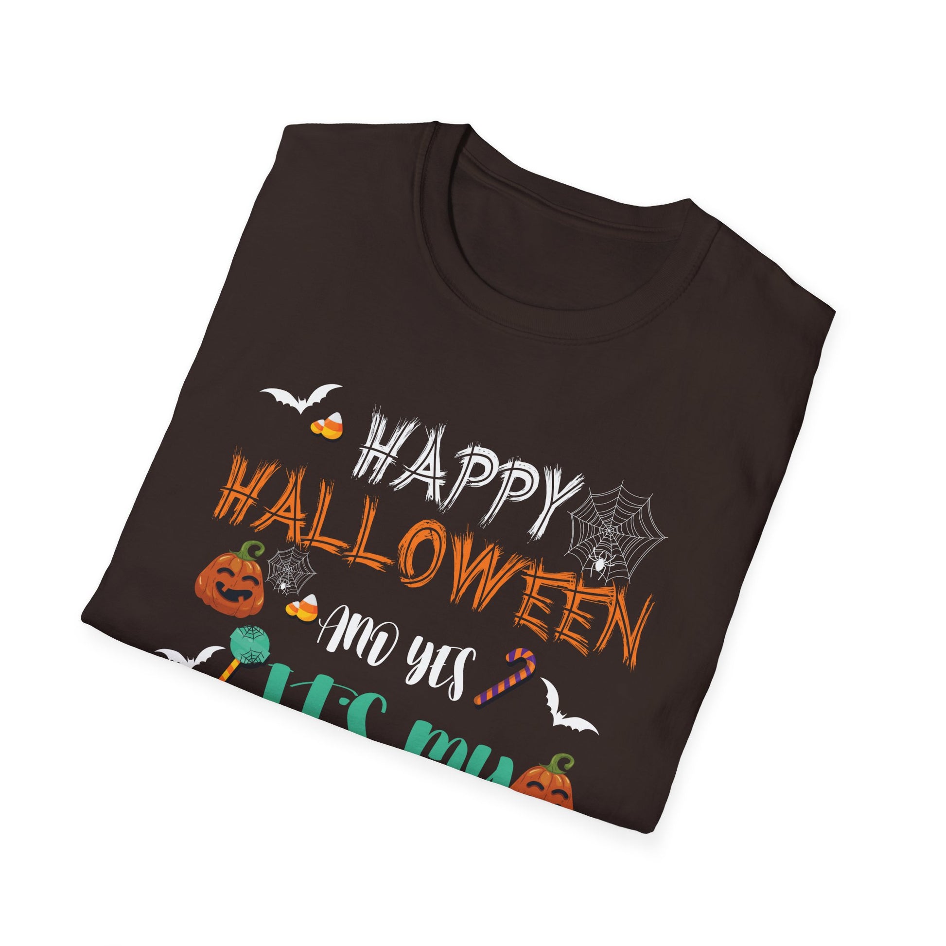 Halloween Birthday T-Shirt – “Happy Halloween and Yes It’s My Birthday Too!”