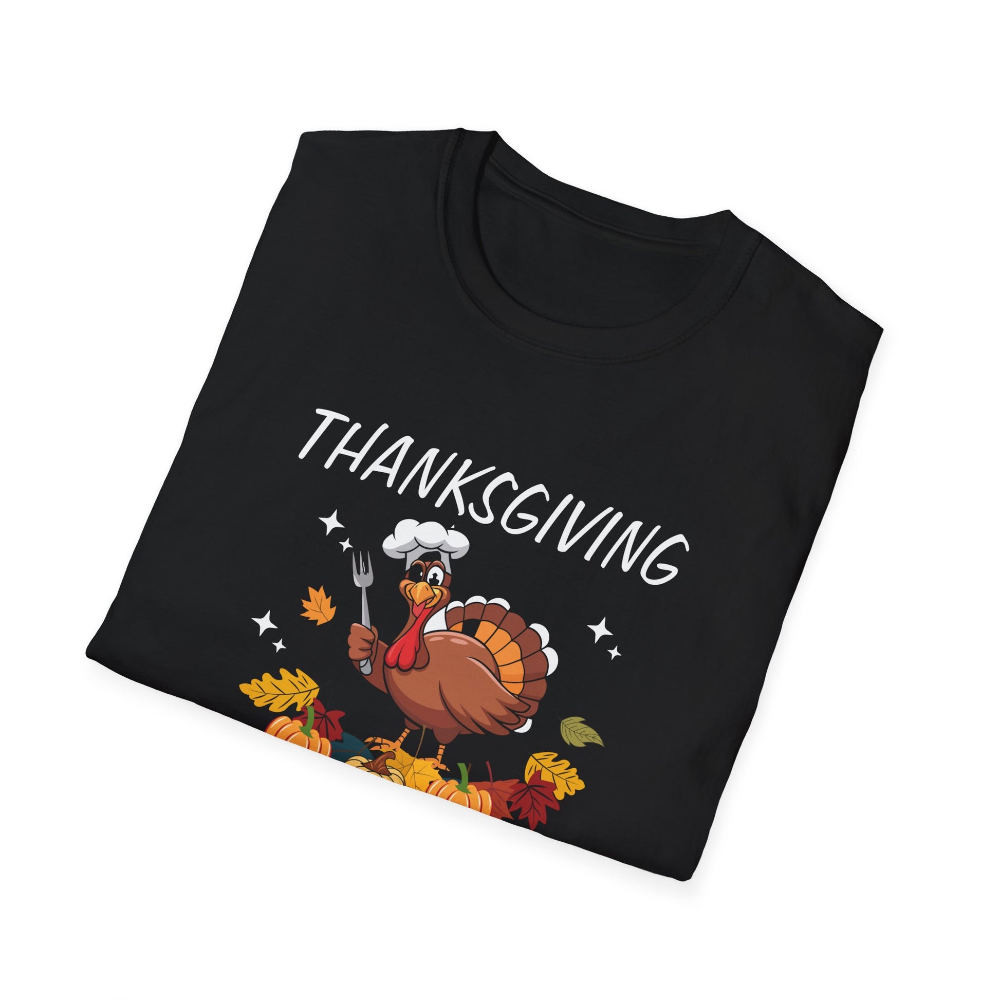 Thanksgiving Cooking Team T-Shirt – Funny Turkey Chef Holiday Tee  Unisex T-Shirt