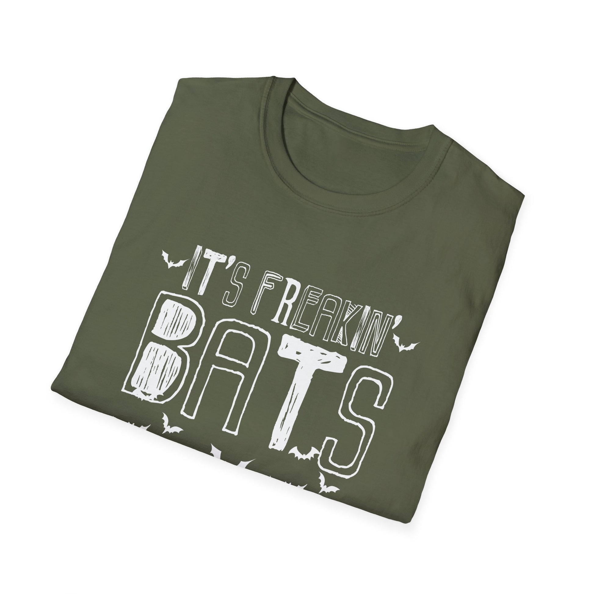 Halloween "It's Freakin' Bats" T-Shirt — Spooky Bat Graphic Tee