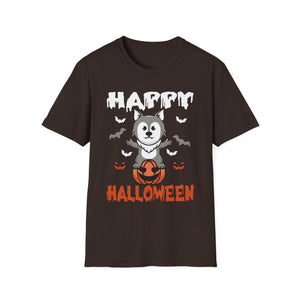 Happy Halloween Scary Pumpkin Halloween Costume Ghost TeeUnisex Softstyle T-Shirt