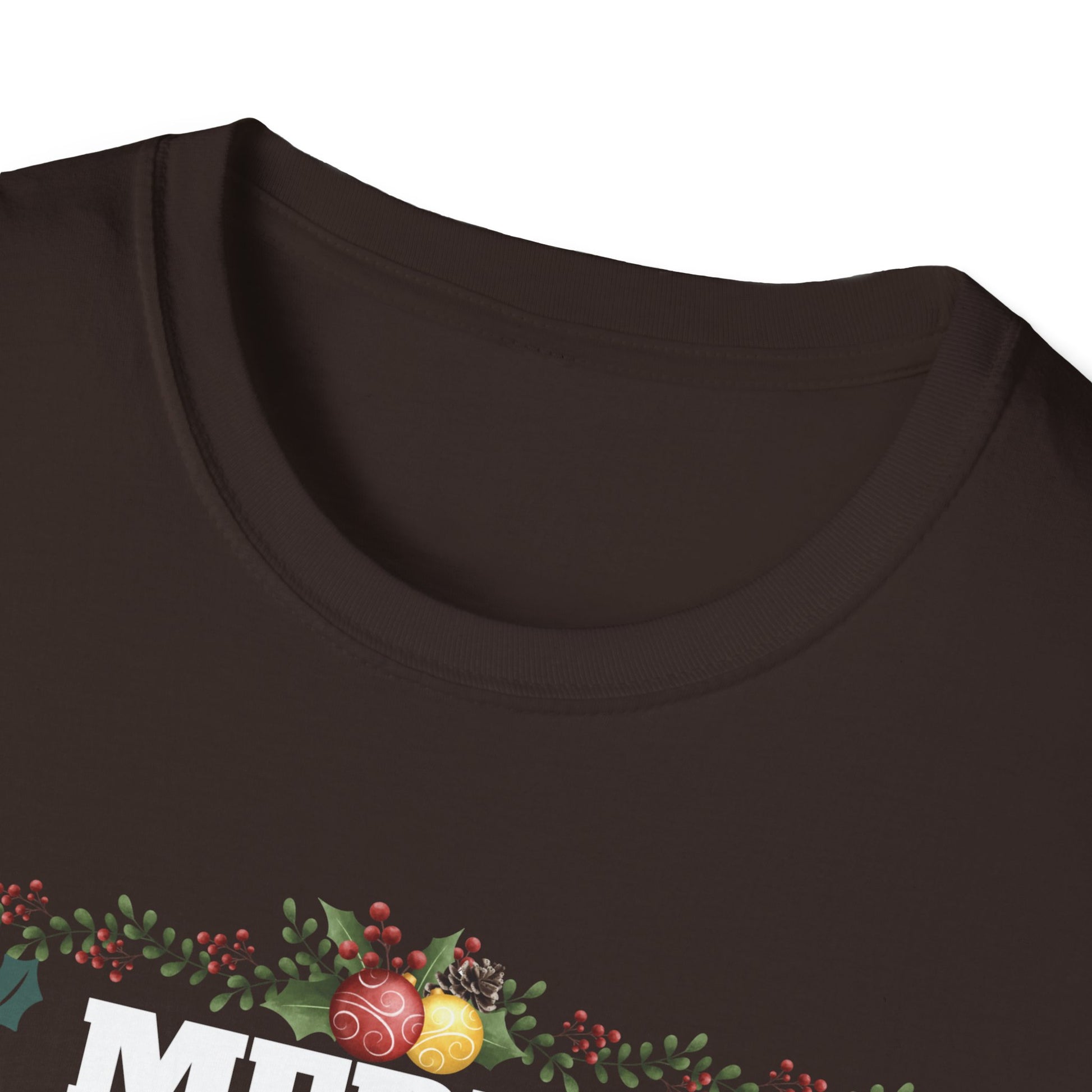 Skull Santa T-Shirt — 'Merry Christmas' Gothic Holiday Tee