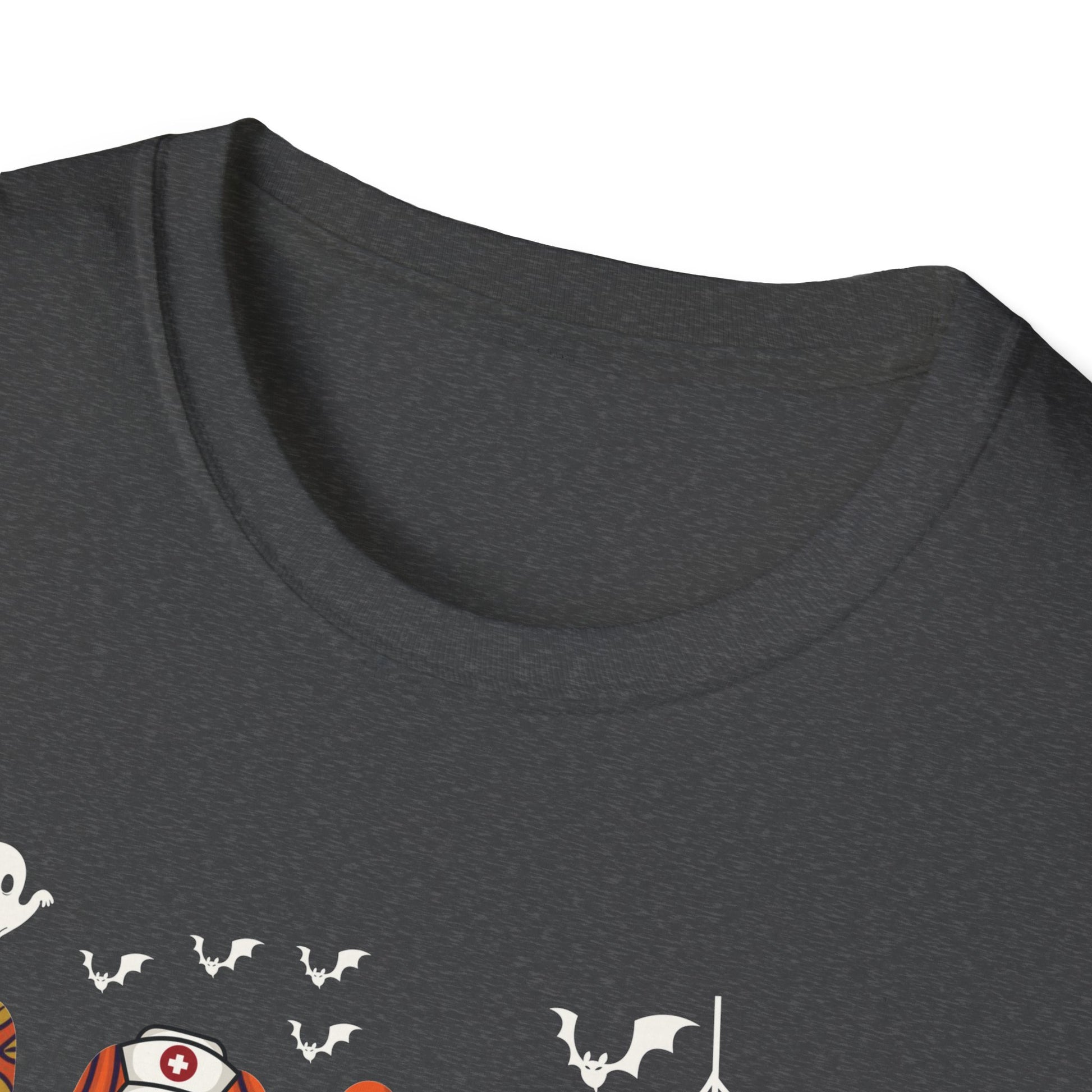 Halloween Spooky Moose T-Shirt — Cute Ghost & Pumpkin Costume Graphic Tee