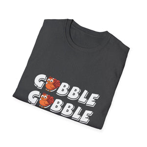 Gobble Gobble Turkey T-Shirt — Cute Thanksgiving Graphic Tee