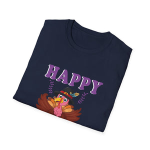 Female Turkey Happy Thanksgiving  Unisex T-Shirt