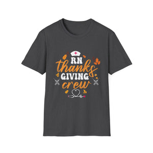 Thanksgiving Crew RN T-Shirt for Nurses  Unisex T-Shirt