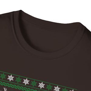 Christmas Gym Workout Ugly Christmas Merry Fitness Unisex T-Shirt