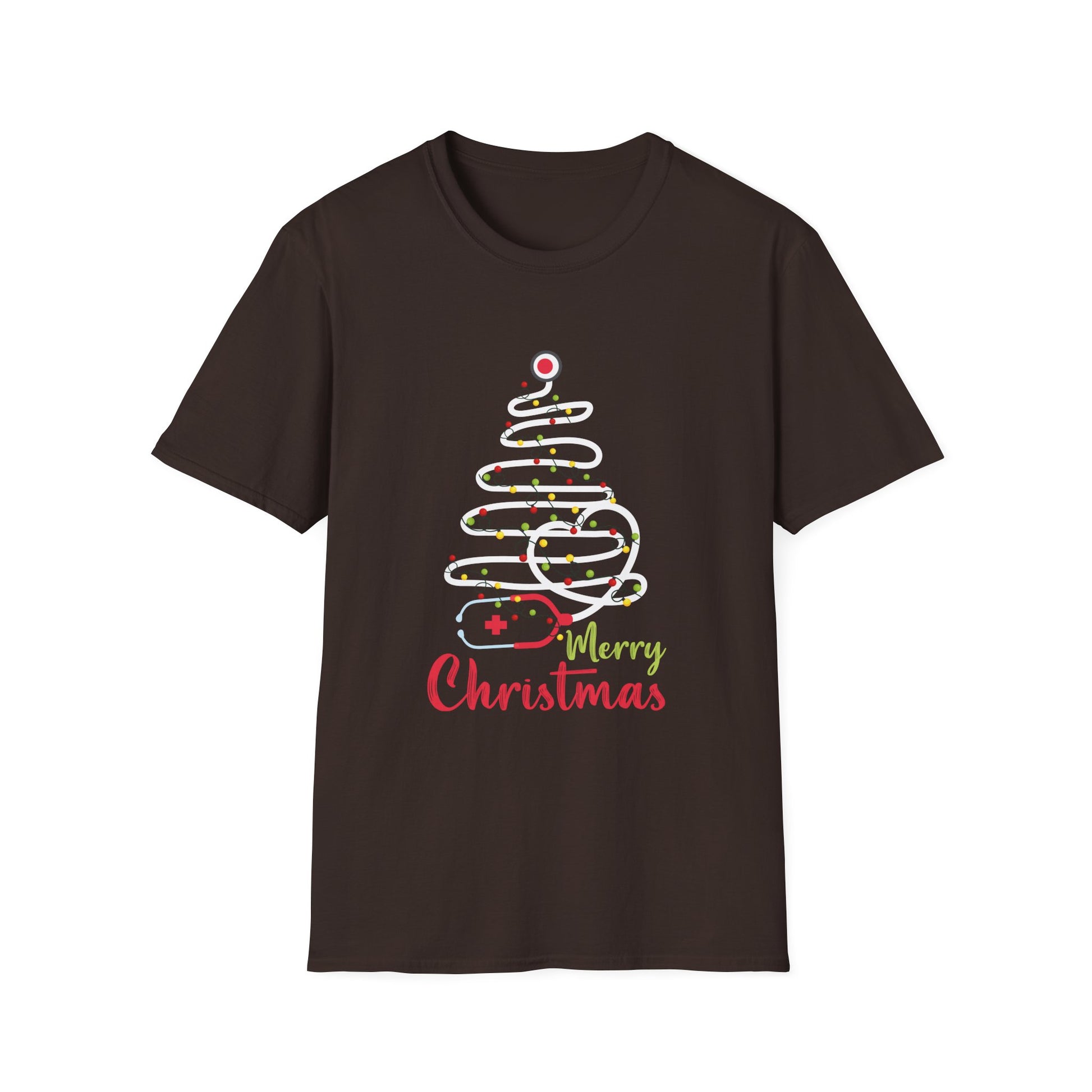 Christmas Tree Lights T-Shirt — Merry Christmas Holiday Tee