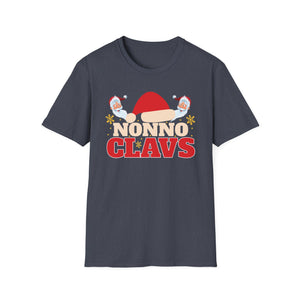 Matching Family Christmas Pajama Xmas Lights Nonno Claus T-Shirt