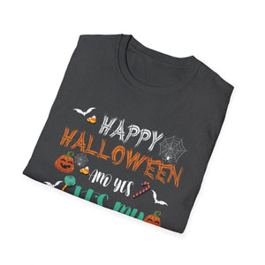 Halloween Birthday T-Shirt – “Happy Halloween and Yes It’s My Birthday Too!”