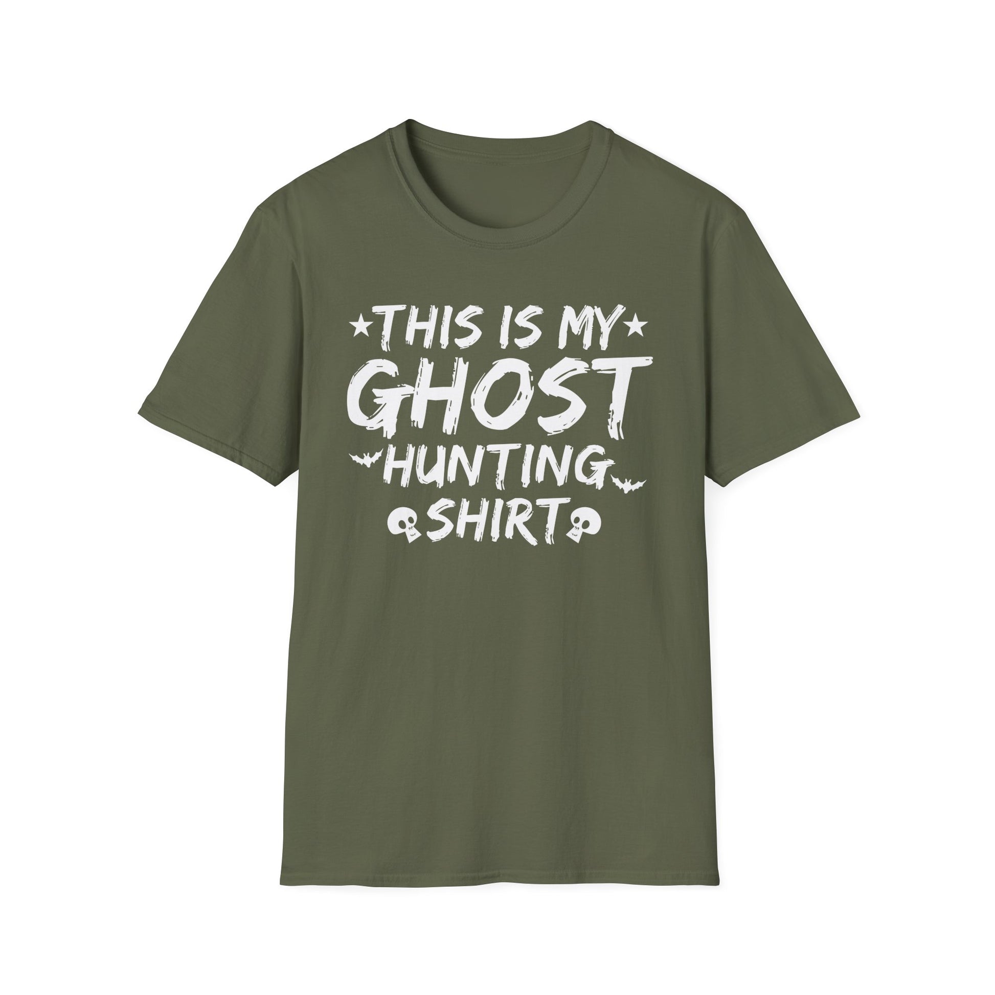 Ghost Hunting T-Shirt — "This Is My Ghost Hunting Shirt" Halloween Tee