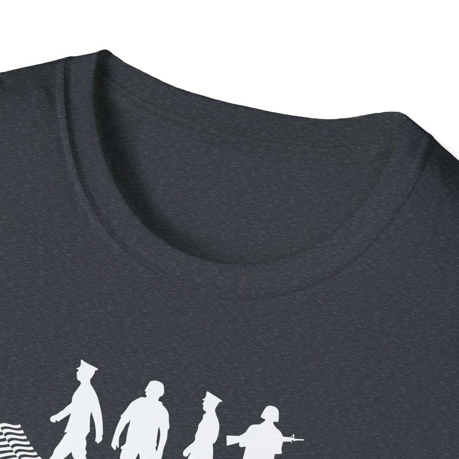 Honor The Fallen Heroes Memorial Day Military Veteran Unisex Softstyle T-Shirt