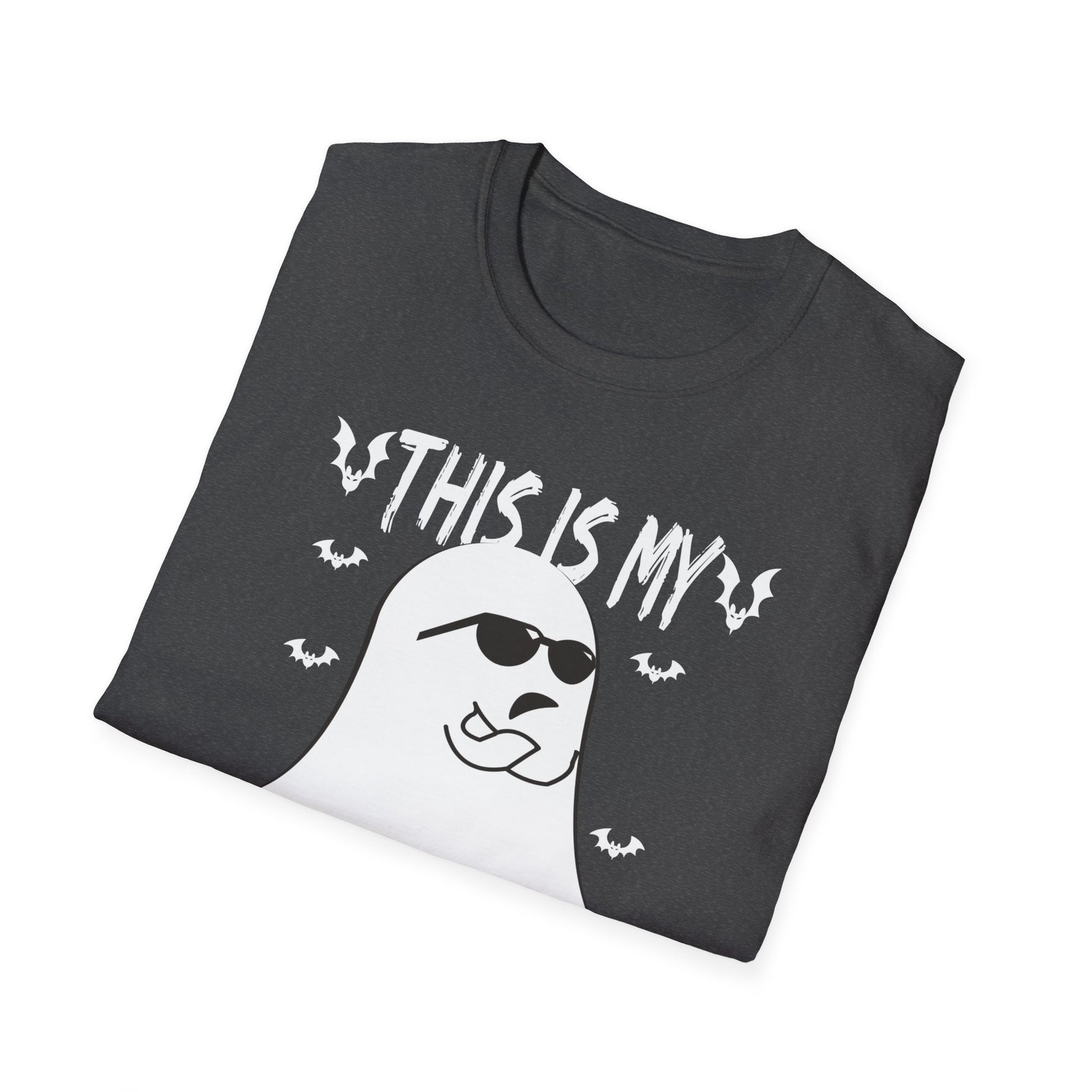 Halloween T-Shirt — "This Is My Halloween Shirt" Ghost Tee