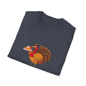 Thanksgiving Birthday Gifts Funny Bday Born on Thanksgiving  Unisex T-Shirt