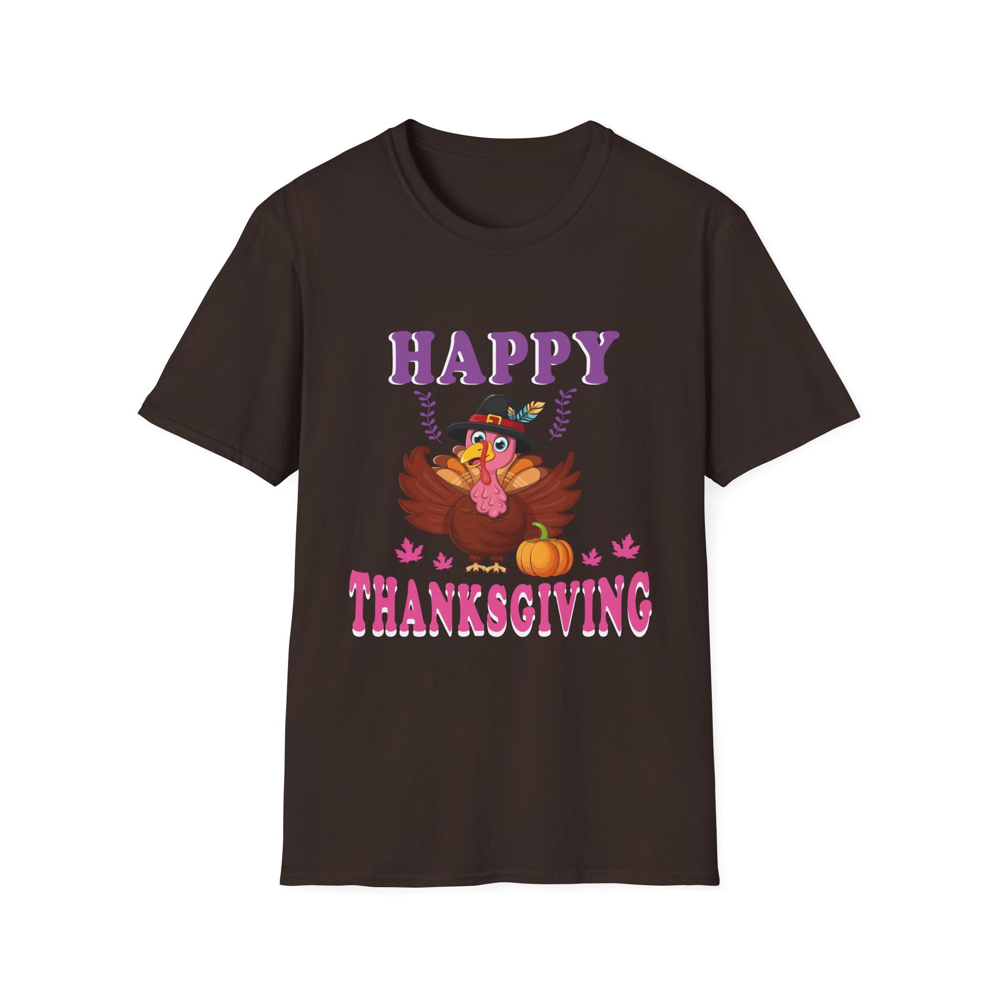 Female Turkey Happy Thanksgiving  Unisex T-Shirt