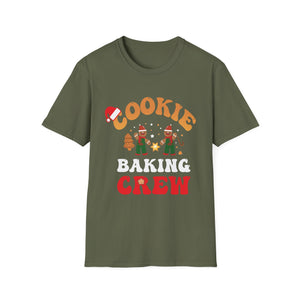Christmas Cookie Baking Crew Funny Pajamas Family Xmas Unisex T-Shirt