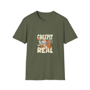 Chilling With My Creeps Halloween- Dancing Ghost Halloween Tee