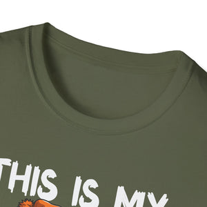 This Is My Halloween Shirt T-Shirt — Cute Ghost Pumpkin Beanie Coffee Tee