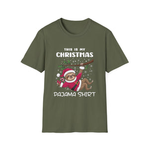 Sloth Christmas Cutie Sloths Christmas T-Shirt-productor-mockup