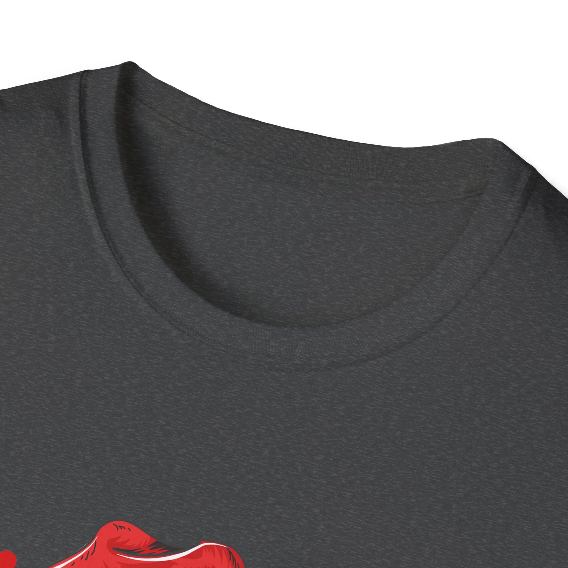 Husky Christmas T-Shirt — Festive Santa Hat Dog Holiday Tee