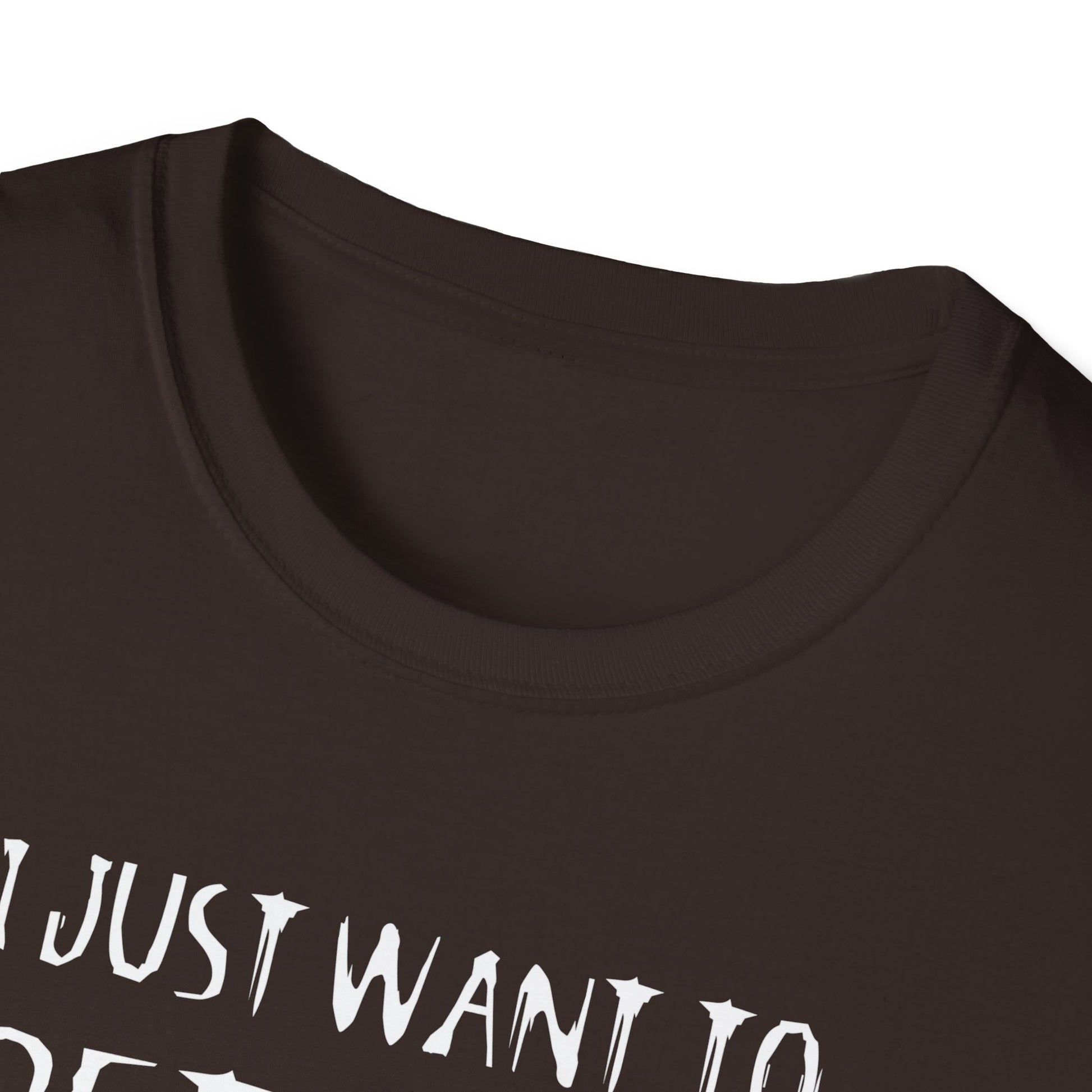Pet Cats & Horror Movies T-Shirt — I Just Want to Pet Cats and Watch Horror Movies