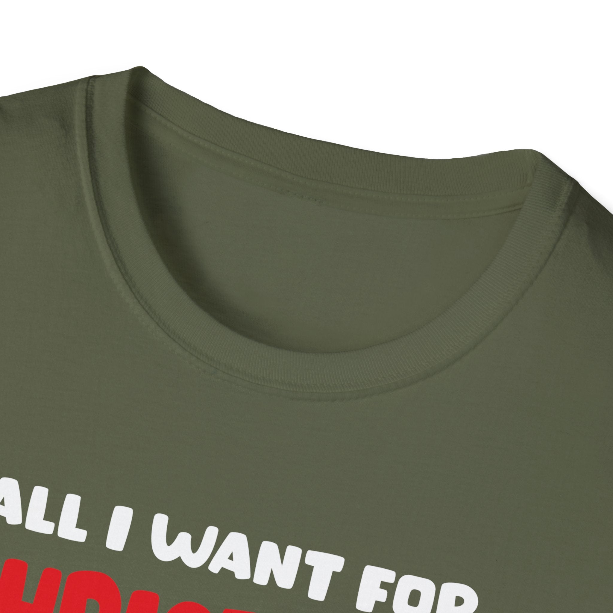 All I Want For Christmas Is A Unicorn Christmas Unicorn Unisex T-Shirt