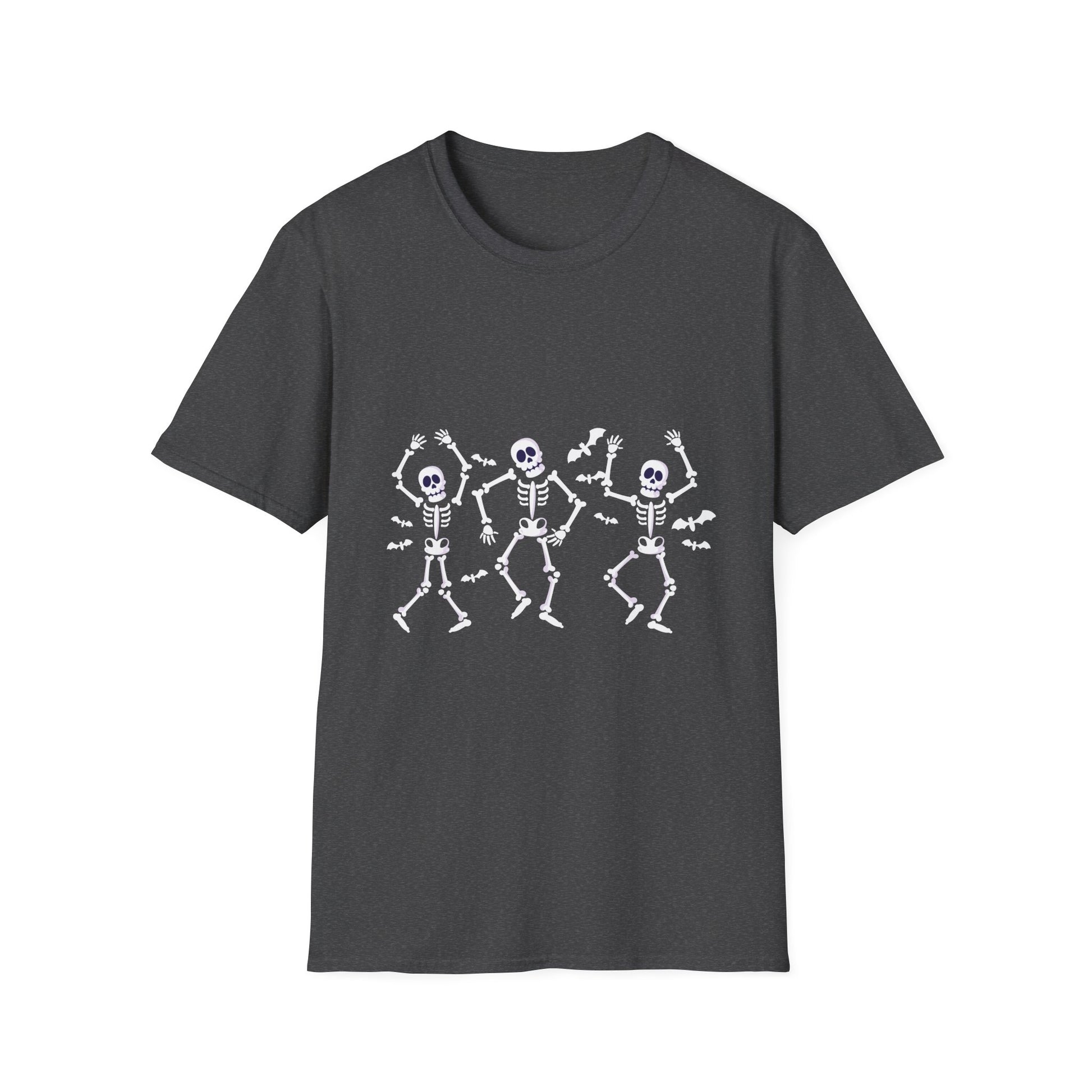 Dancing Skeletons T-Shirt — Cute Halloween Skeleton Dance Tee
